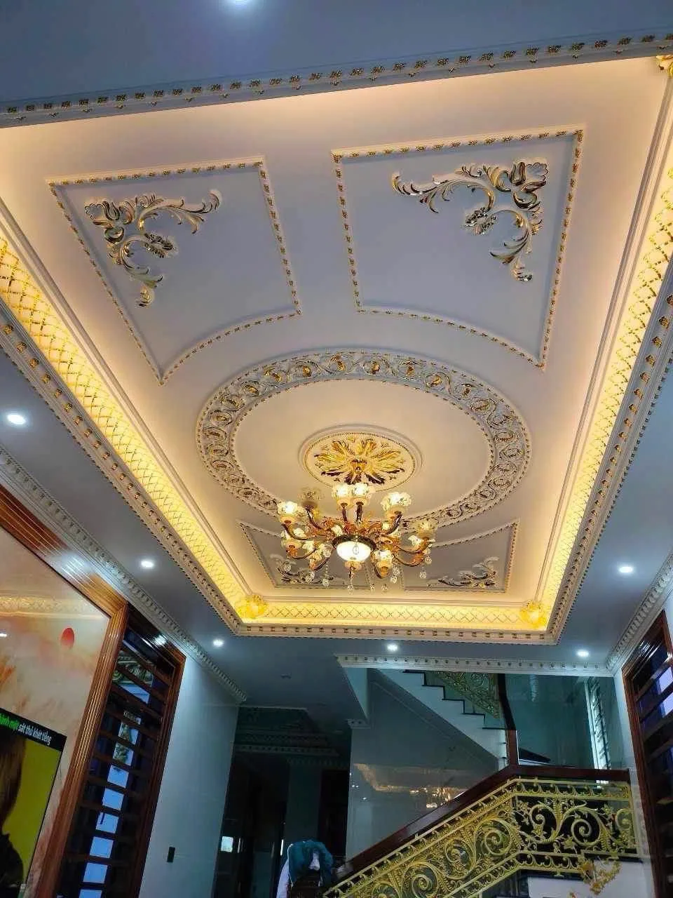 Thi Công Hệ Thống Đèn Thạch Cao Nhà Ở 